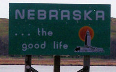 Nebraska sign